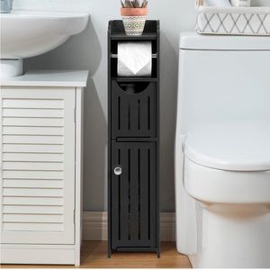 Small Bathroom Storage Cabinet, Toilet Paper cabinet, Storage for Bathroom